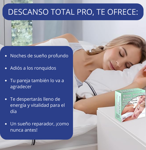 Protector Bucal Anti-Ronquidos Descanso Total Pro