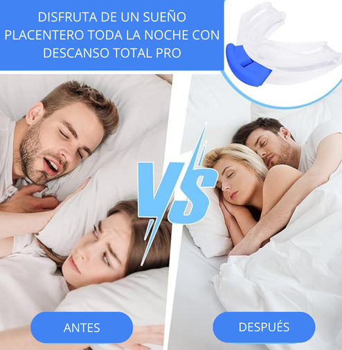 Protector Bucal Anti-Ronquidos Descanso Total Pro