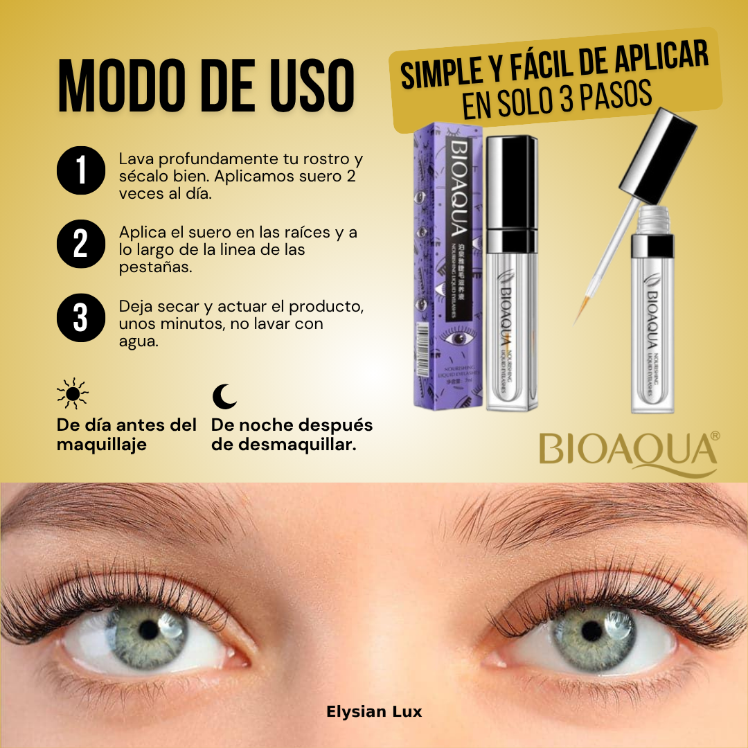 SUERO ALARGADOR de PESTAÑAS (1+1 GRATIS) + MASCARILLA de ÁCIDO SALICÍLICO BIOAQUA®